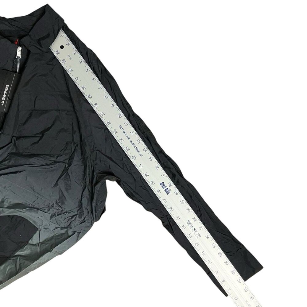 Nike Air Jordan Jacket WMNS‎ XL Black Windbreaker  CU6319-010 Sporty Reflective - Picture 9 of 15